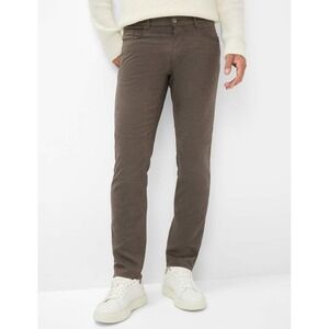 Brax Feel Good Cooper Fancy Regular Fit Pants Men's 35x28‎ (est) Brown Tweed
